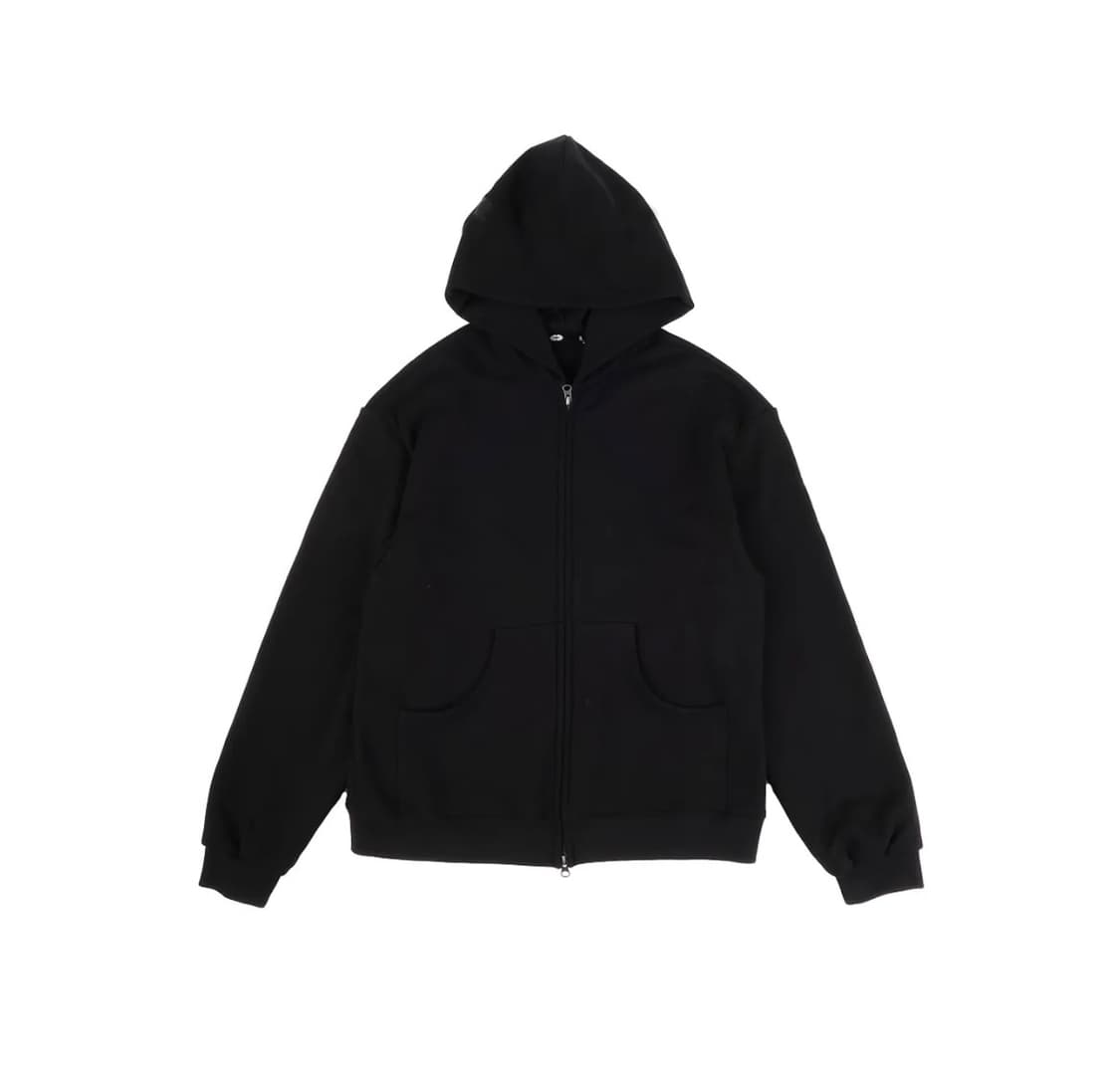 ERTR 니들 레더 후드집업 상품이미지3