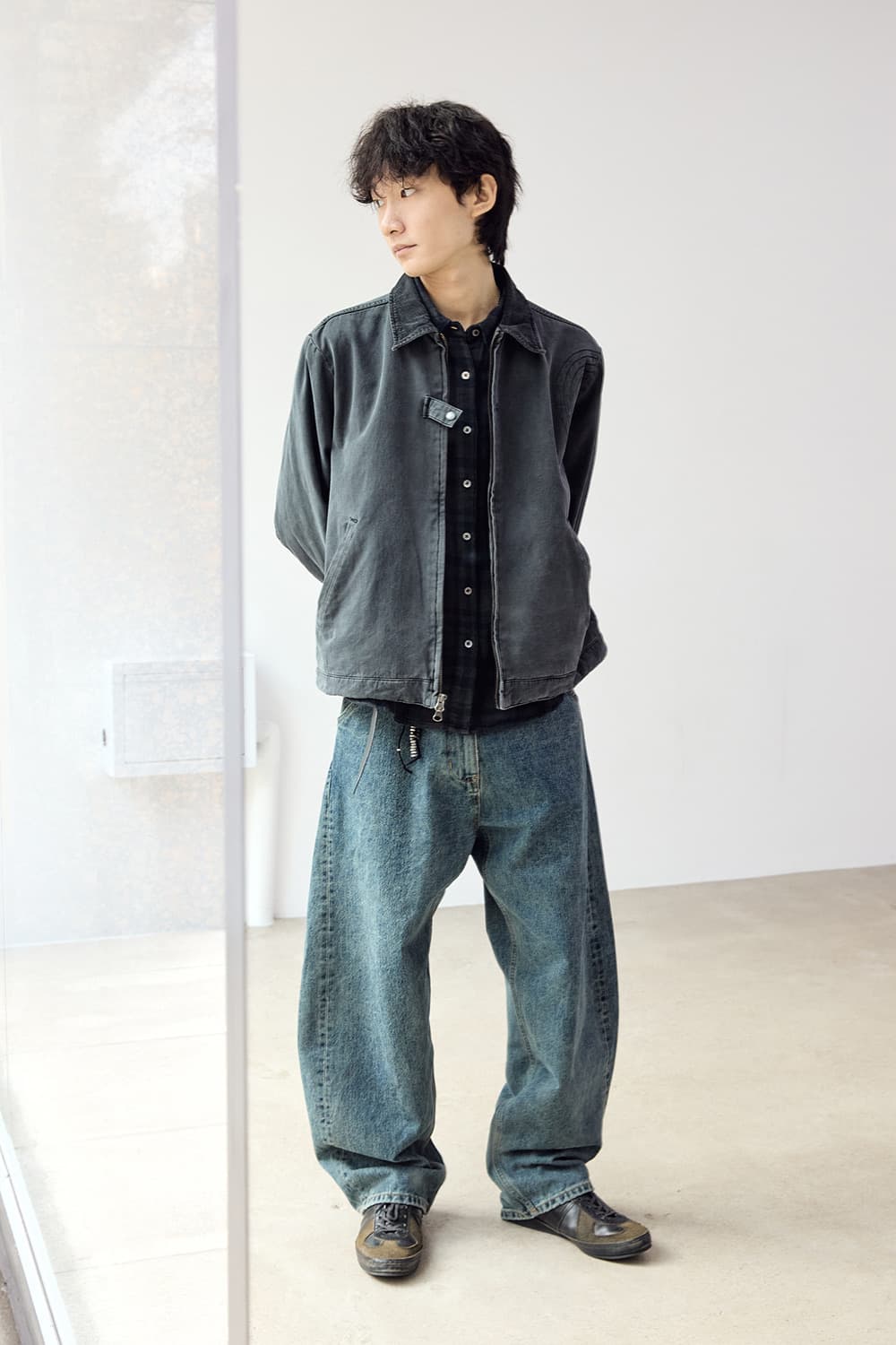 [2]해칭룸 커브진 빈티지 블루 상품이미지3