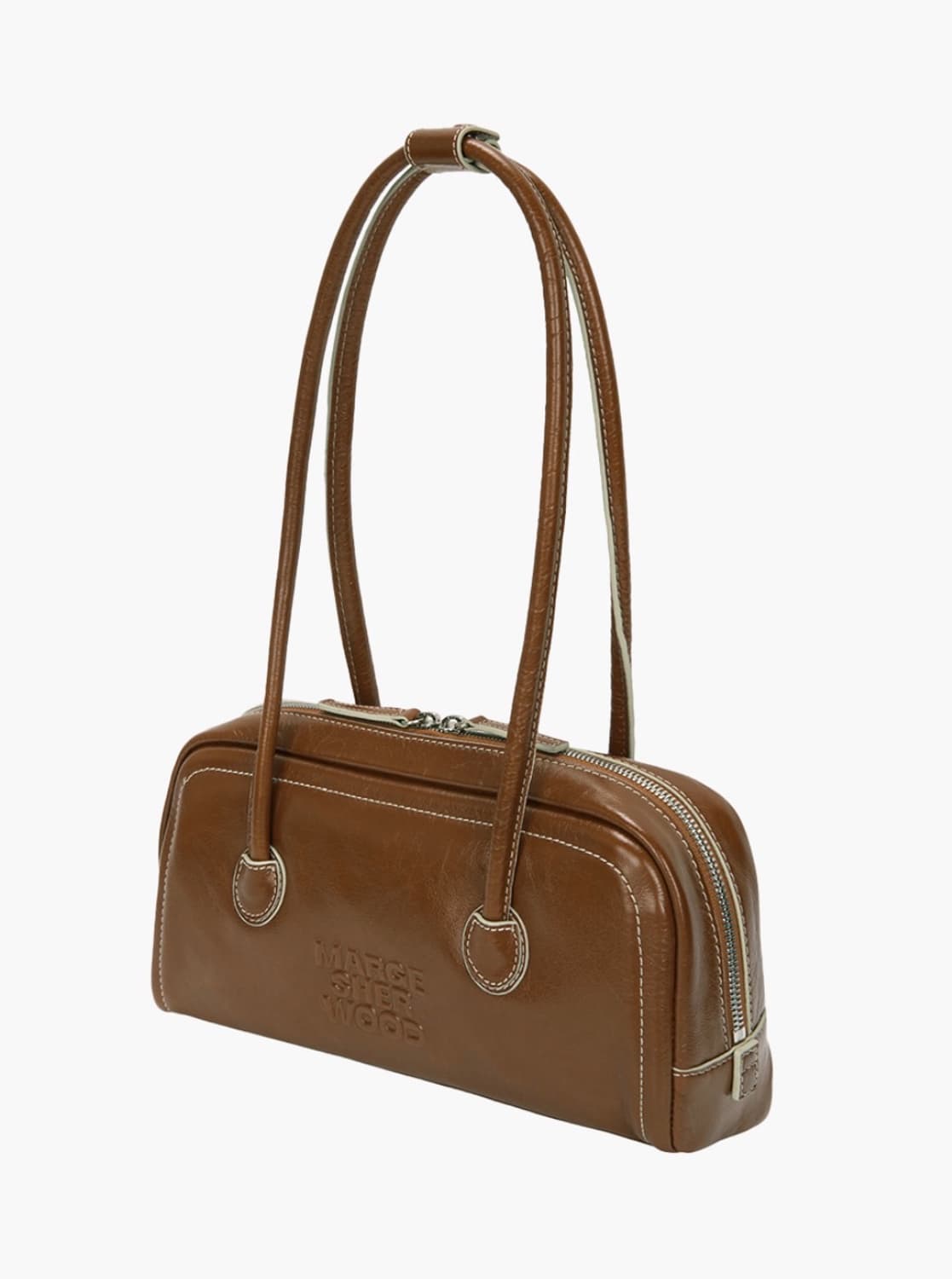 마지셔우드 보스턴백 크링클브라운 상품이미지2