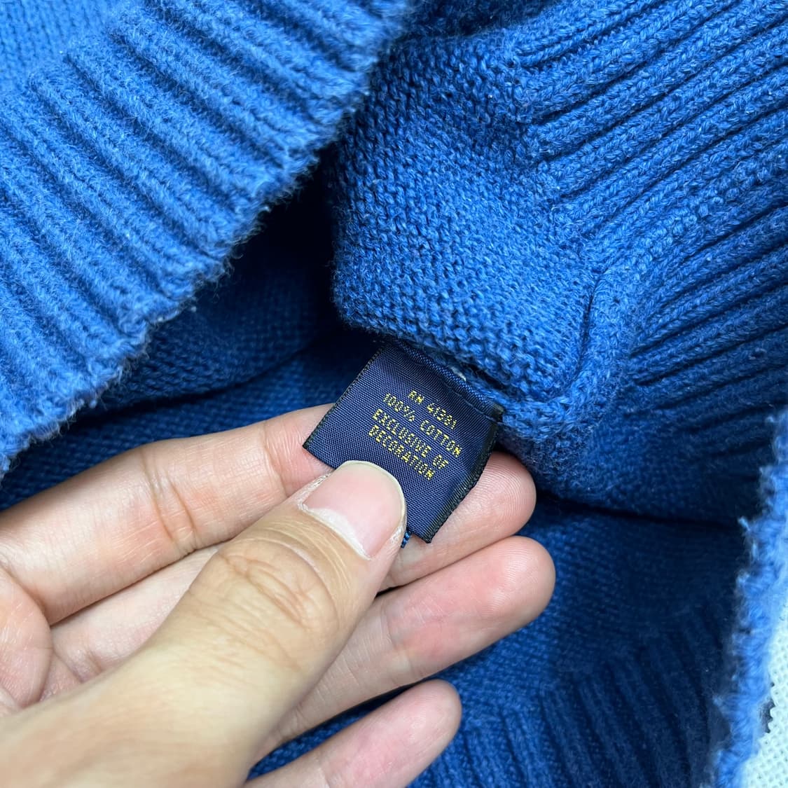 폴로 포니 로고 코튼 니트 상품이미지9