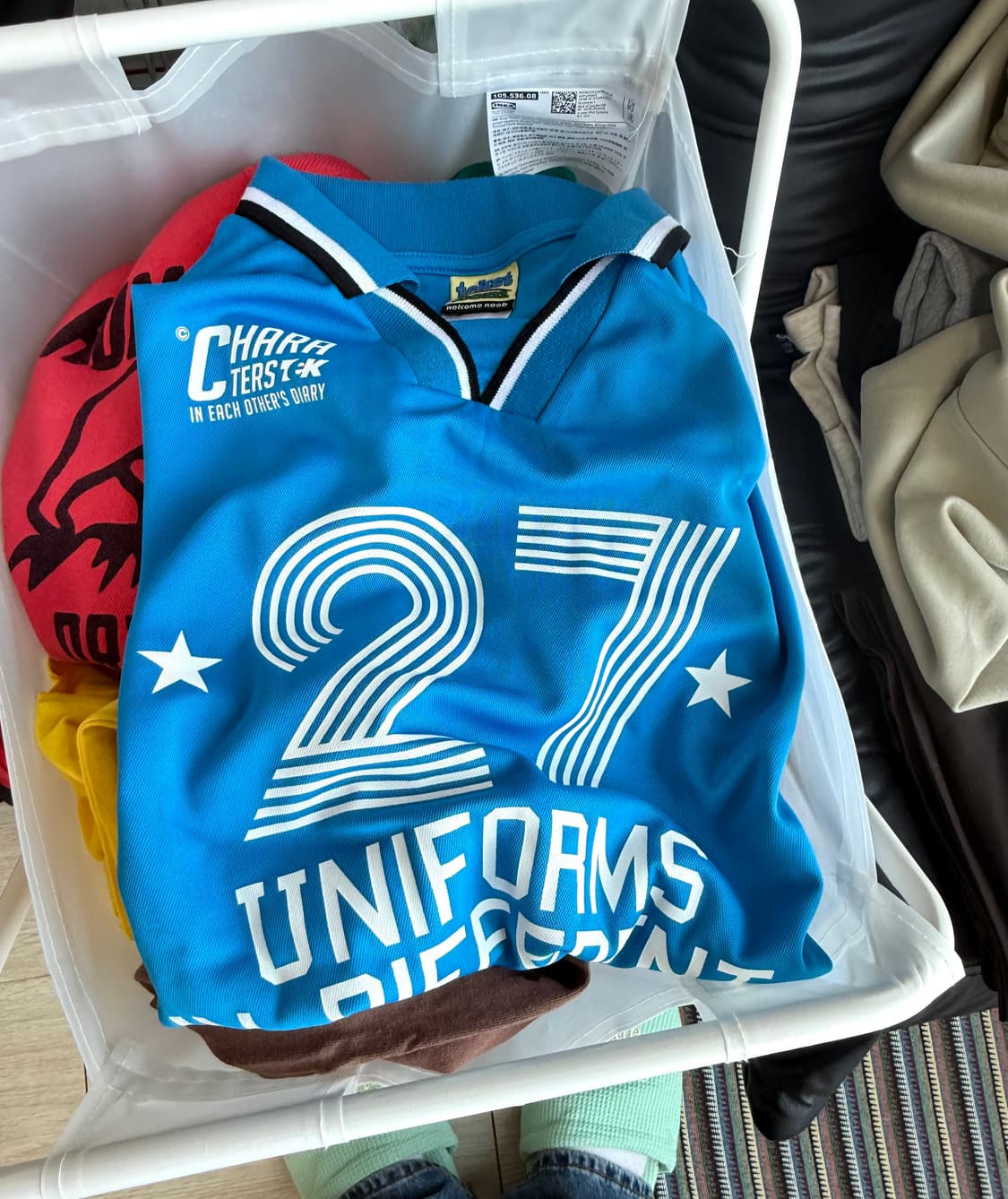 테켓 팀 티 반팔 져지 상품이미지1