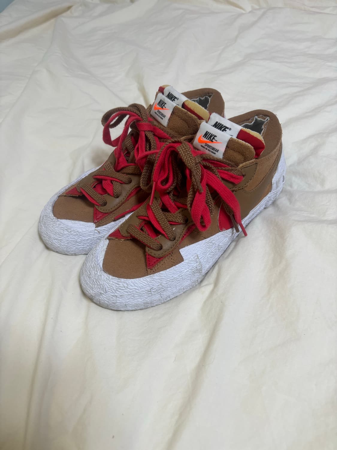 나이키X사카이 블레이저 로우 브리티쉬 탄 상품이미지2