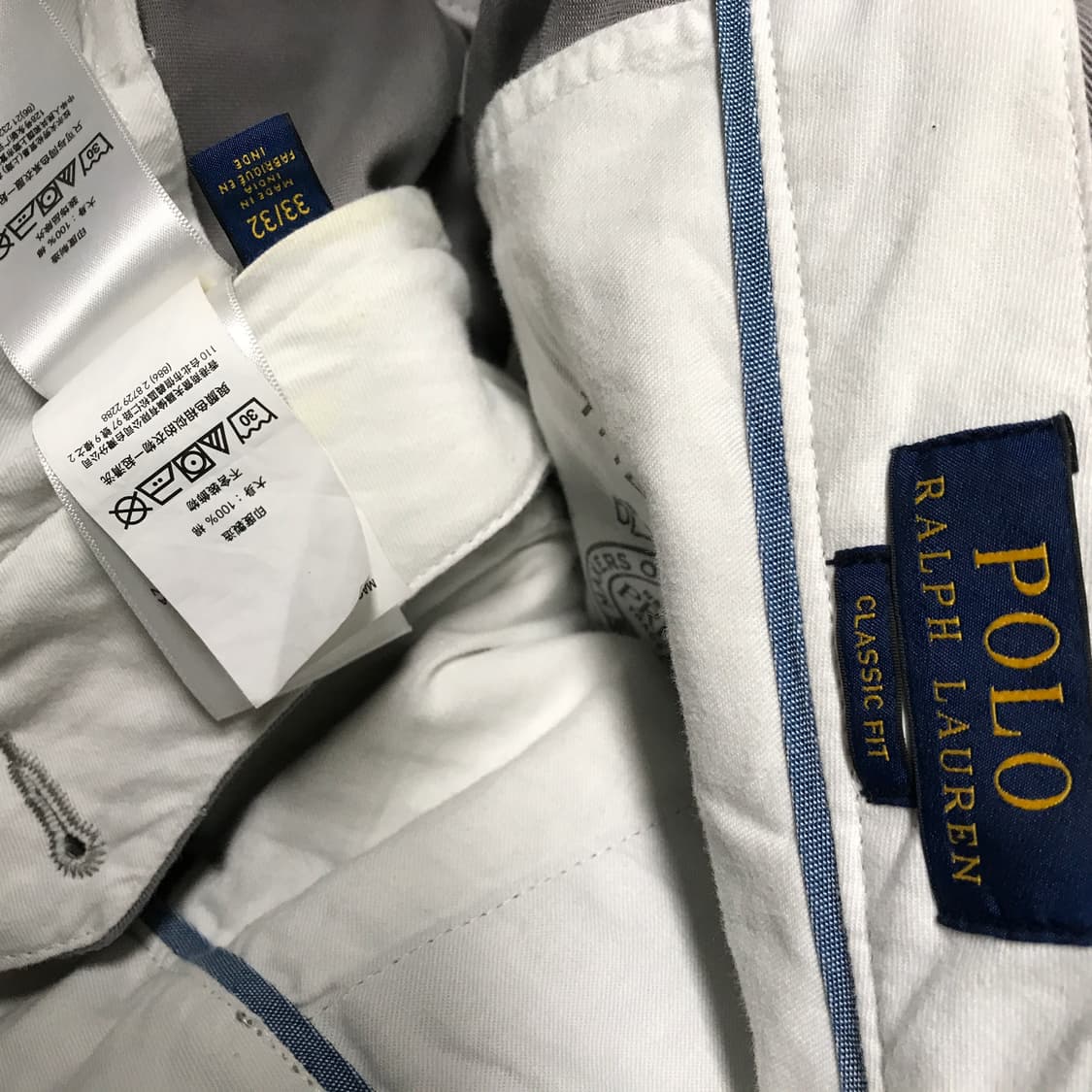 폴로 랄프로렌 그레이 치노 팬츠 33/32 상품이미지6