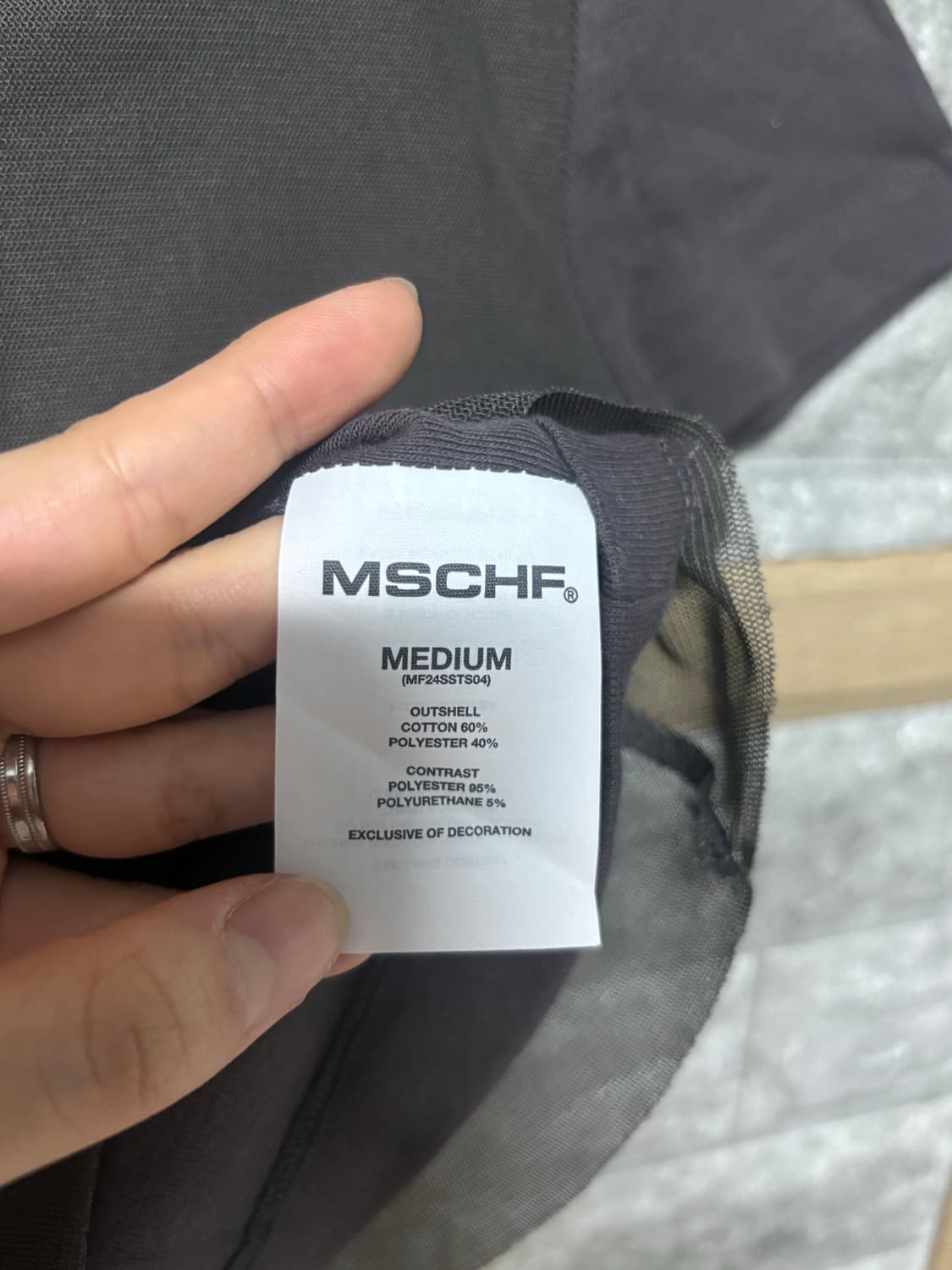 미스치프 반팔 카키 상품이미지3
