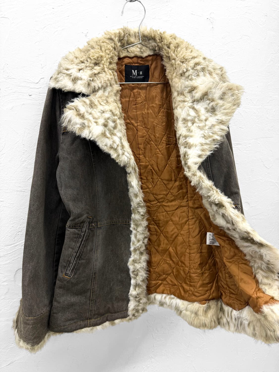 M-2 퍼 트리밍 데님 자켓 상품이미지5