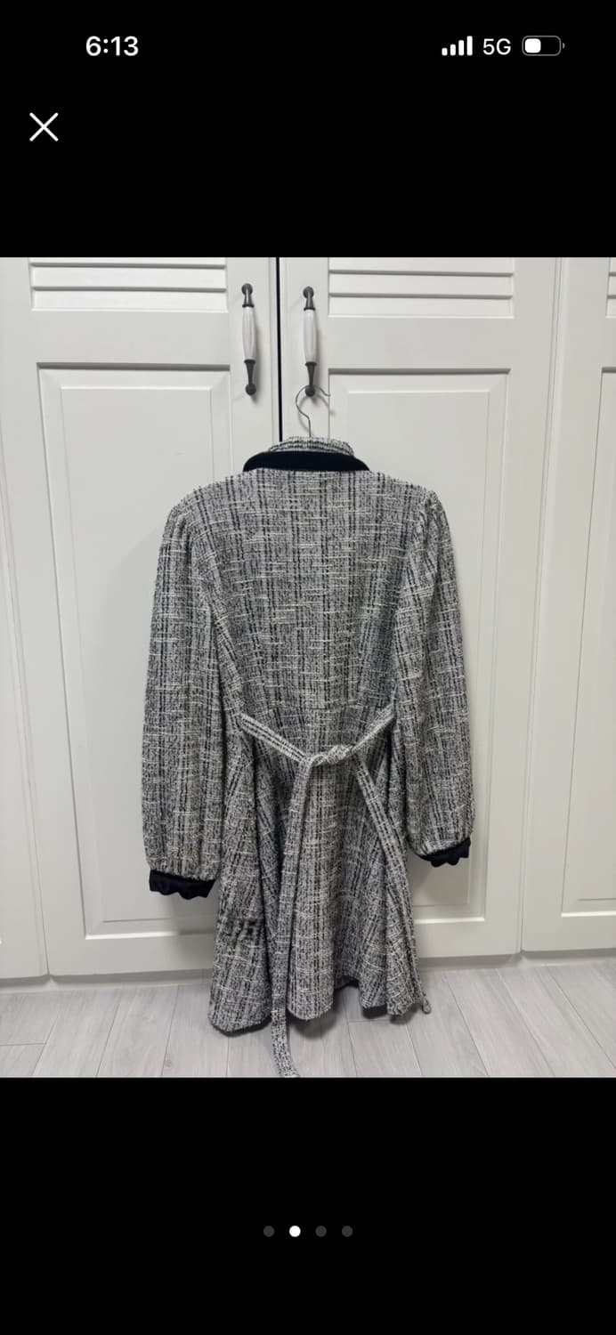 백화점 트위드 원피스 / 하객룩 상품이미지2