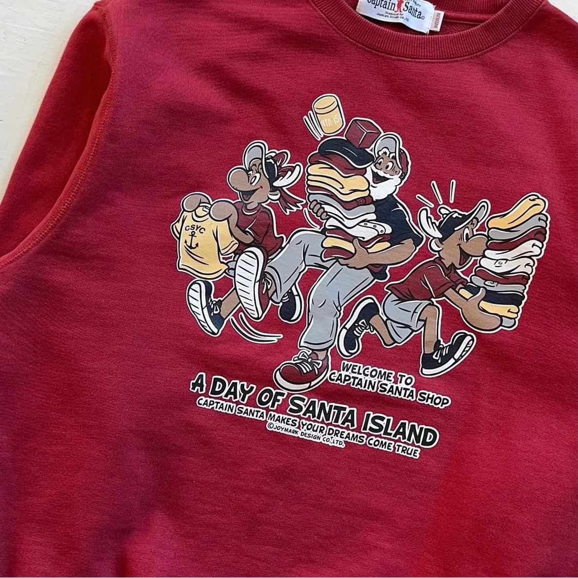캡틴산타 프린팅 맨투맨 상품이미지4