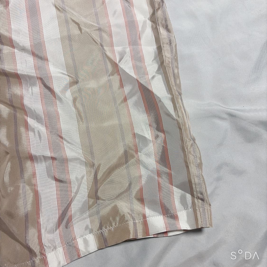 아크네 스튜디오 스트라이프 나일론 반팔 셔츠 상품이미지5