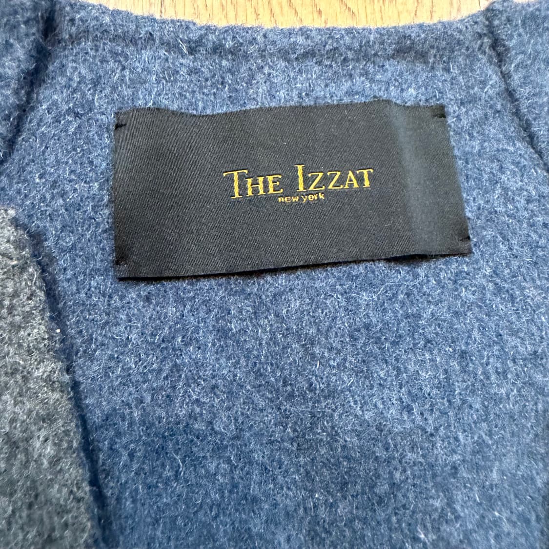 THE IZZAT 캐시미어 슬리브 리스 코트 상품이미지3