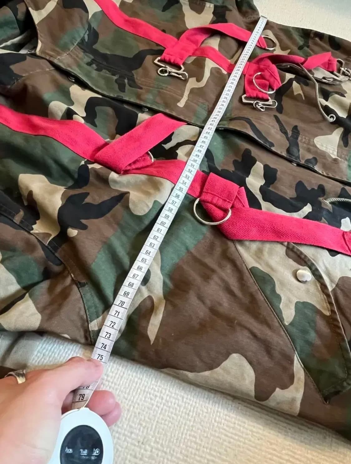 CELINE 23ss HARNESSES CAMOUFLAGE COAT 상품이미지8