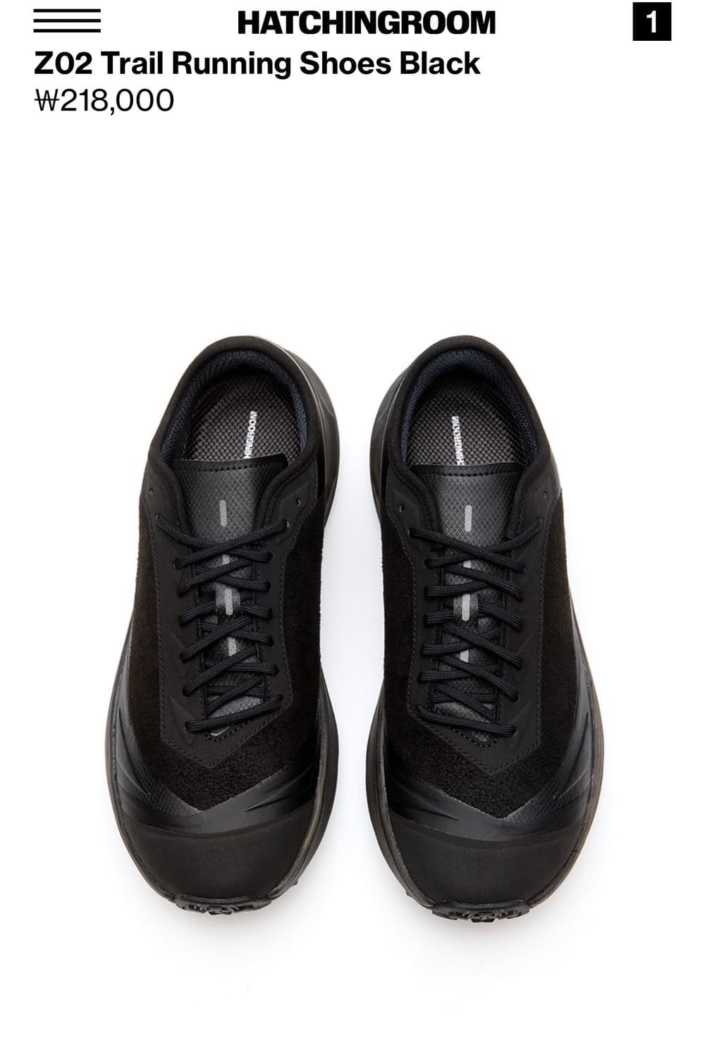 [260]해칭룸 데상트 Z02 새상품 상품이미지1