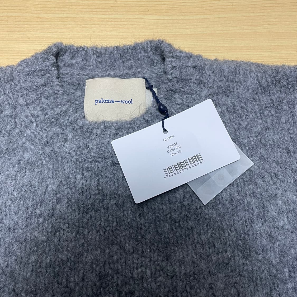 [XS] 팔로마울 paloma wool Clock 니트 그레이 상품이미지3