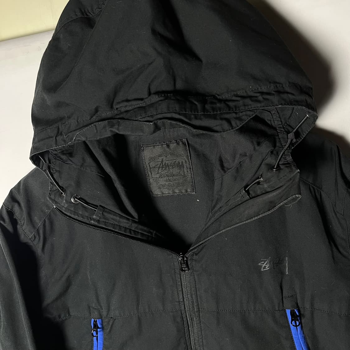 [Stussy] 00's 올드 스투시 재팬 코튼 후드자켓 상품이미지3