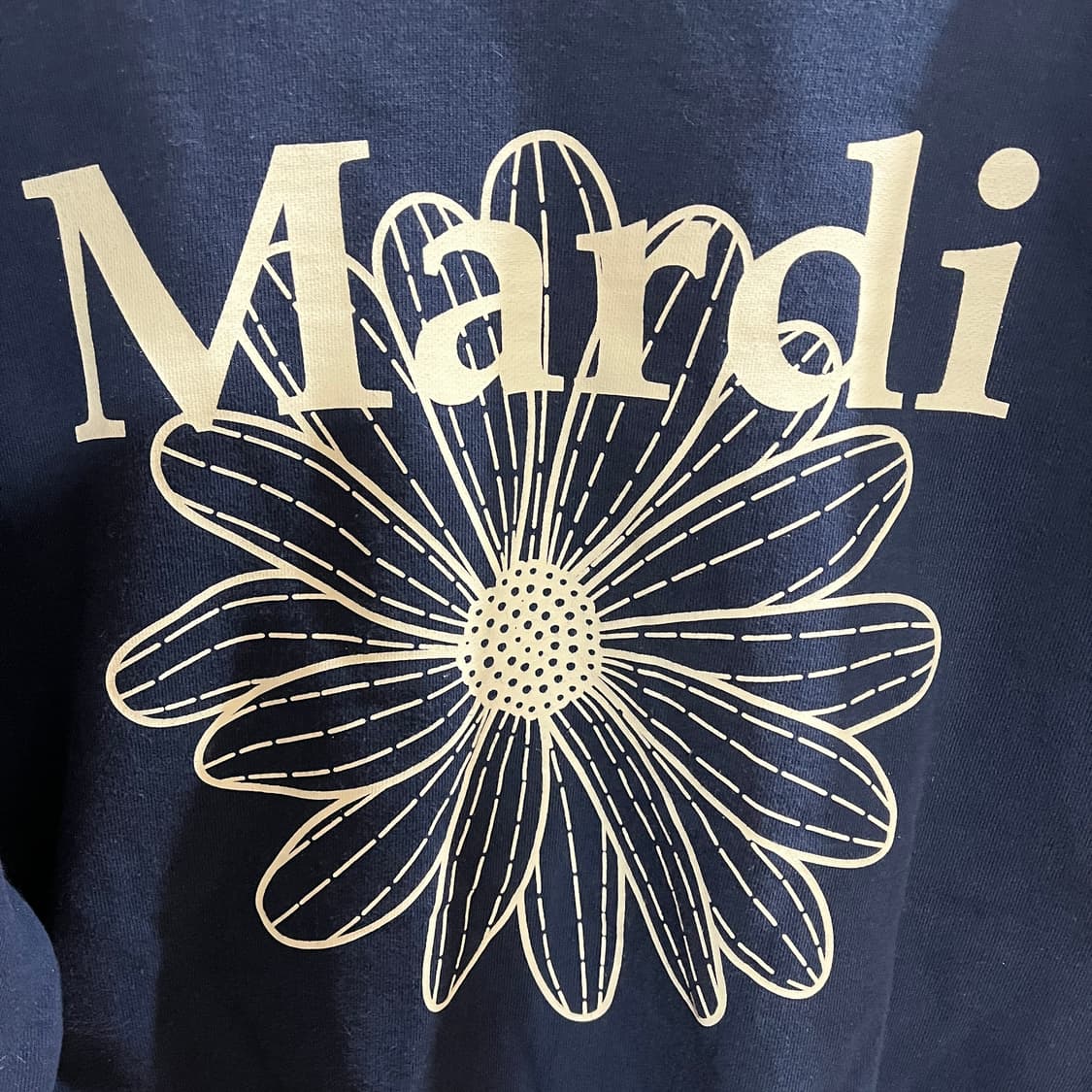 마르디메크르디 플라워 마르디 맨투맨 스웻셔츠 상품이미지3