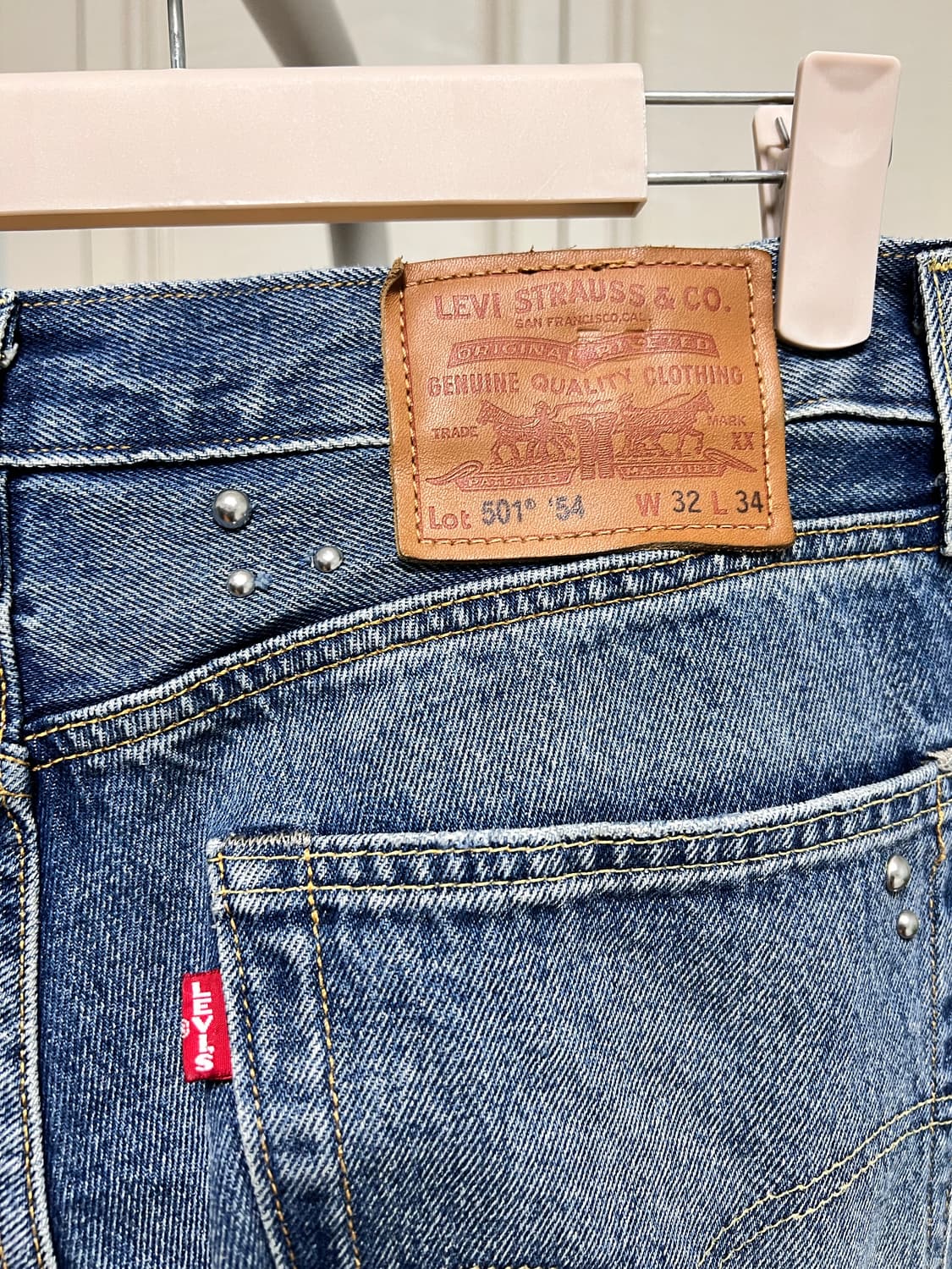 Levi's® Premium 501 54 ORIGINAL STUDED 상품이미지5