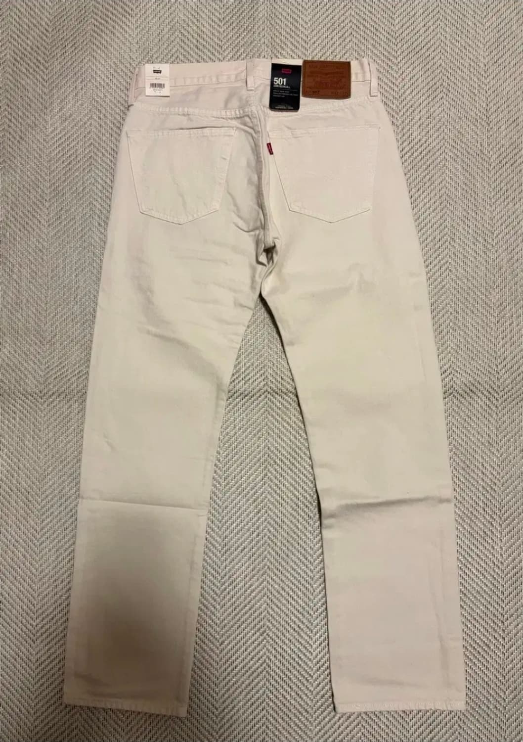 리바이스 501 프리미엄 크림 아이보리 32x32 /새상품급 /실착 1회 상품이미지2