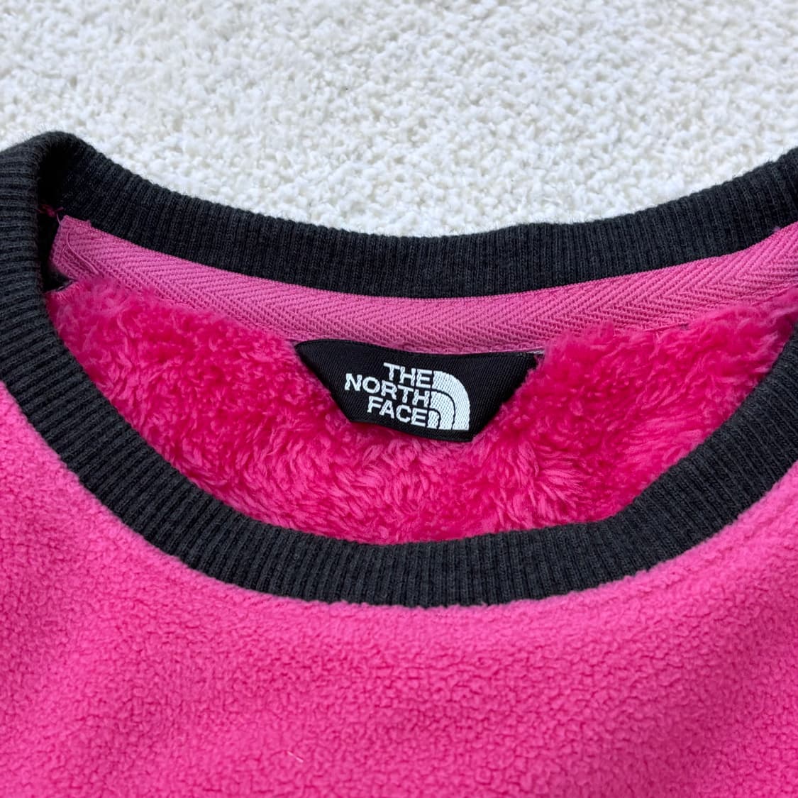 140 노스페이스 키즈 기모 맨투맨 0305E 상품이미지3