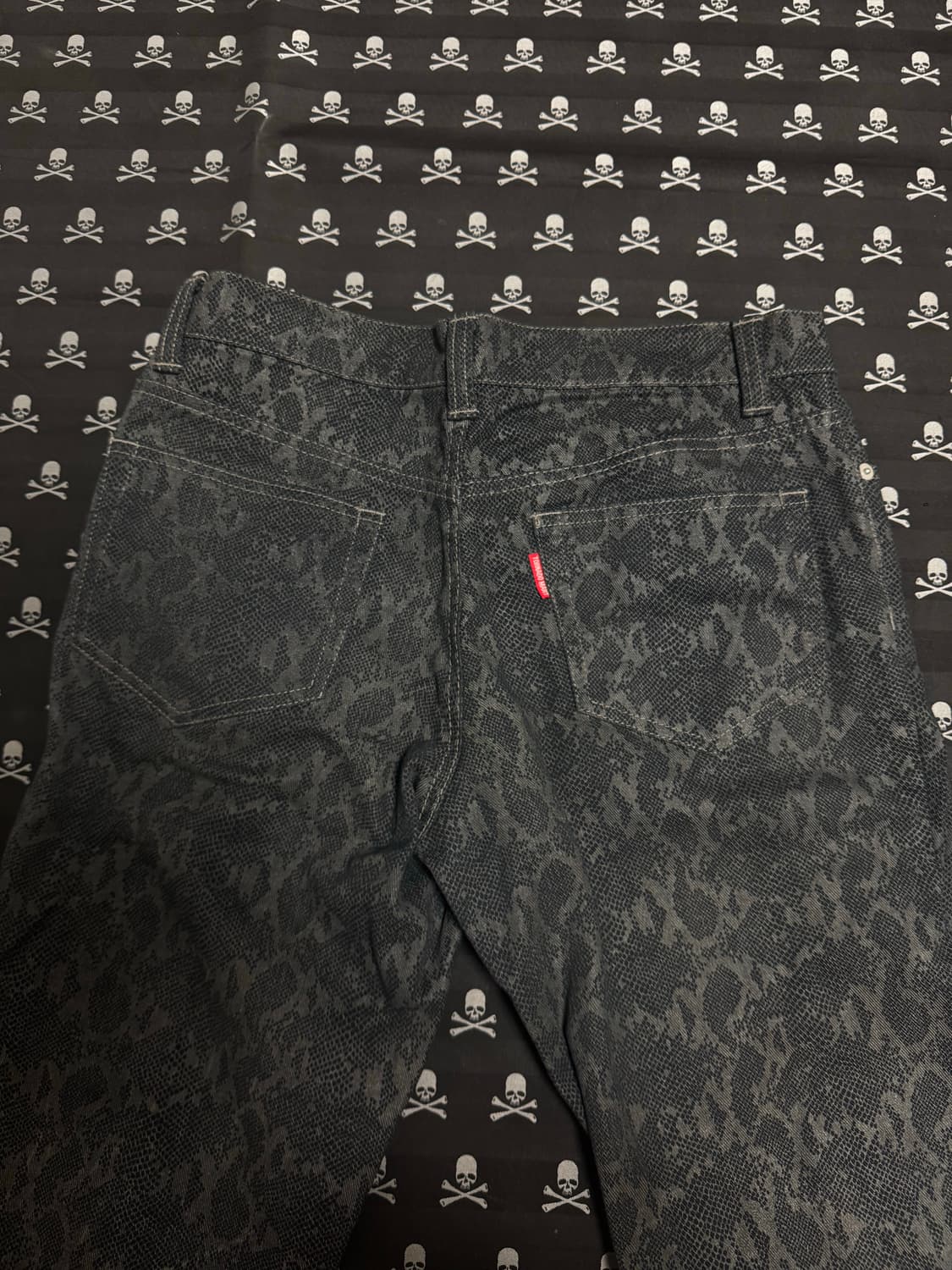 “Tornado Mart” Python flare pants  상품이미지5