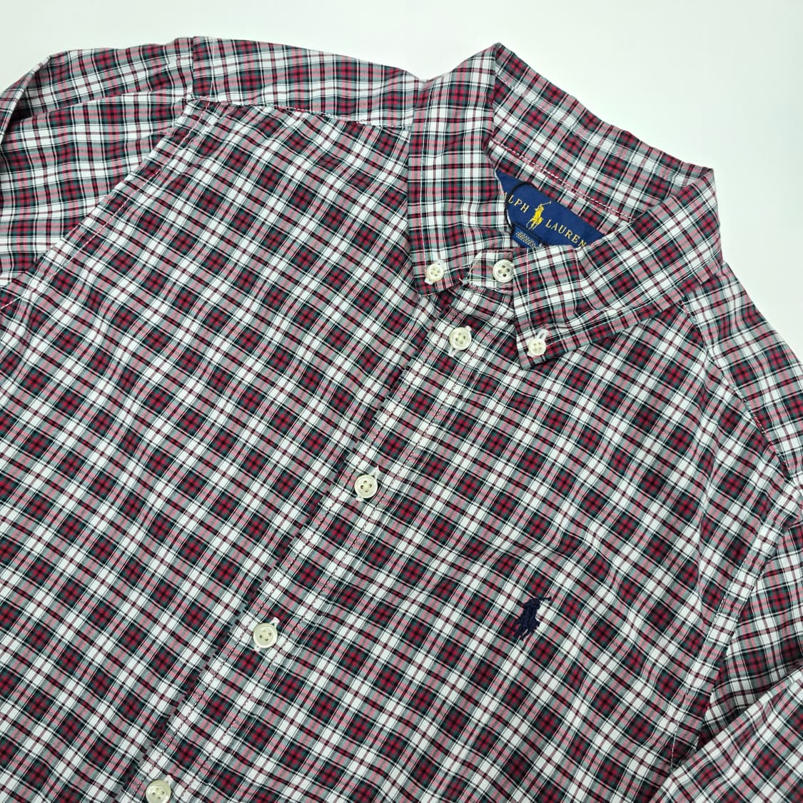 14-16t 랄프로렌 체크 셔츠 상품이미지2