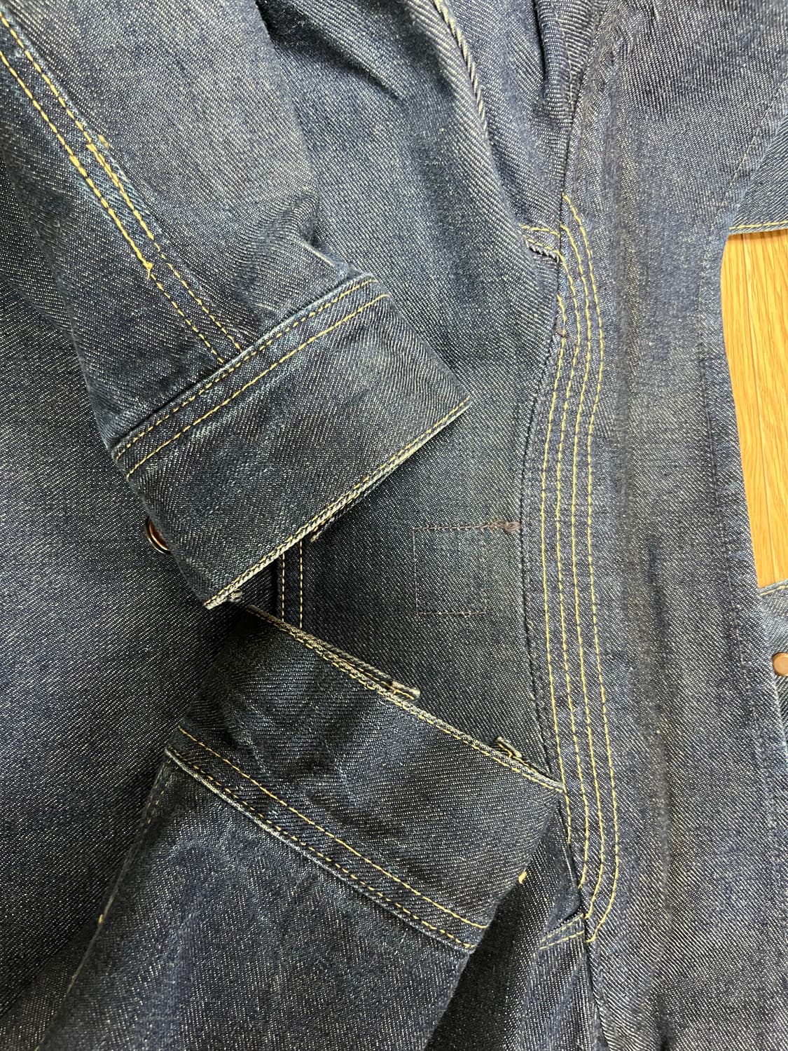 리얼맥코이 리라이더스 101-J 1940’s 복각버전 상품이미지5