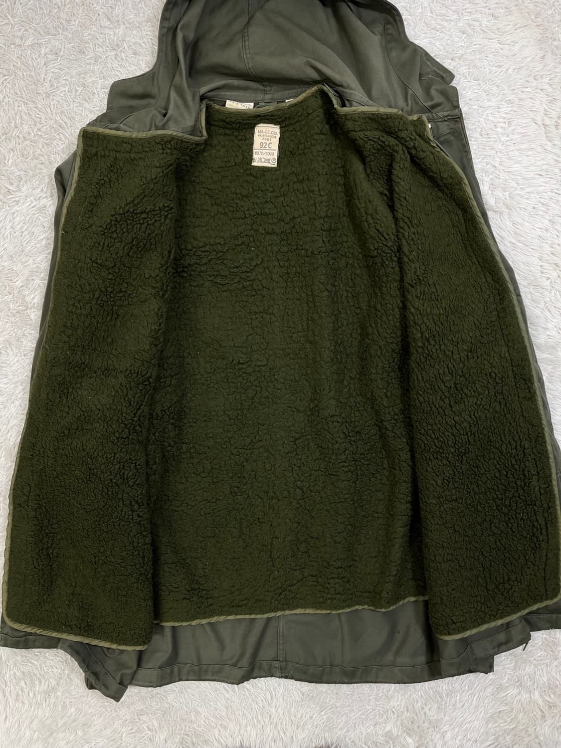 80's 프랑스 M-64 S300 파카/#2594 상품이미지7