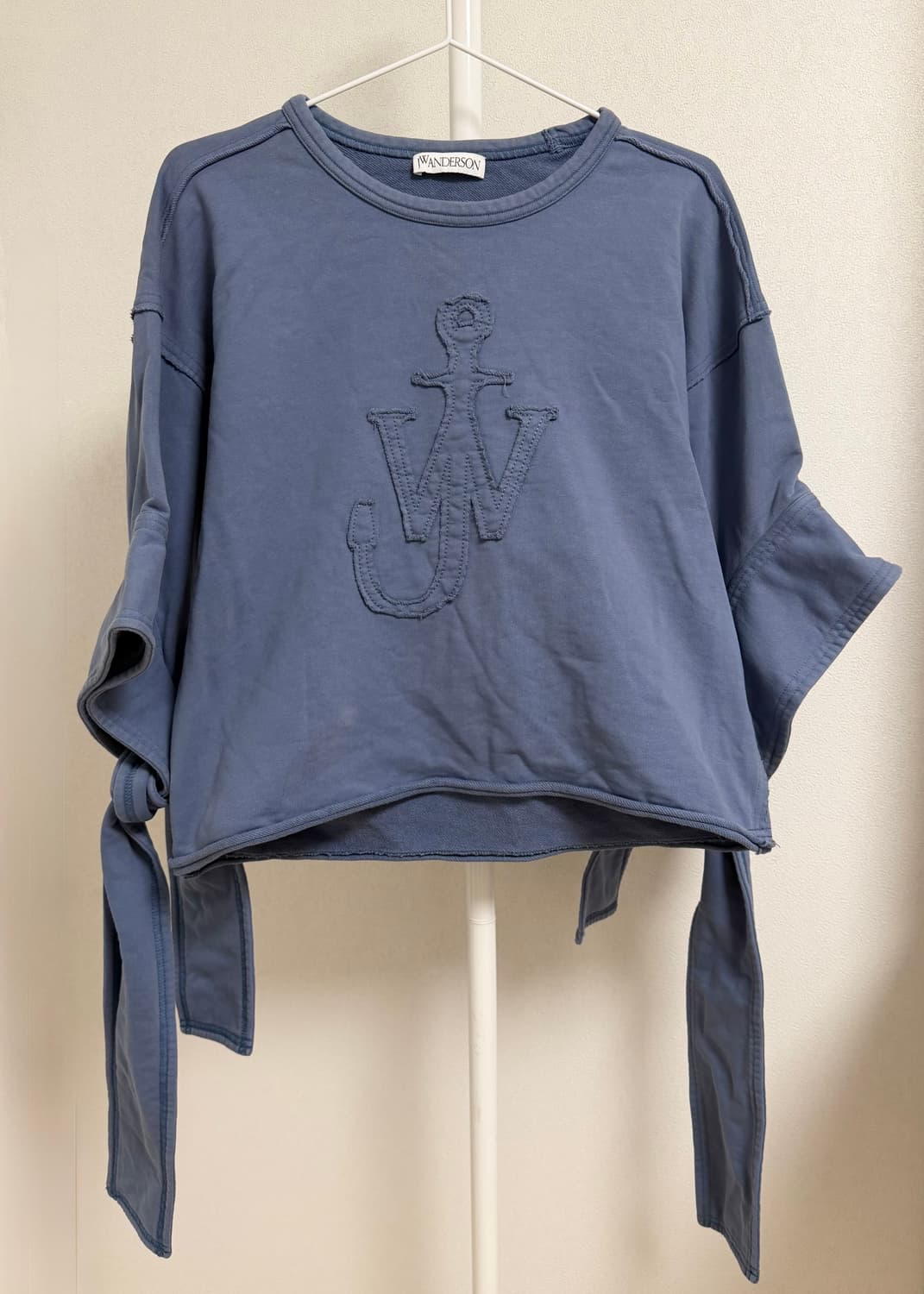 JW앤더슨 리본 슬리브 반팔 스웨트셔츠 S 상품이미지1