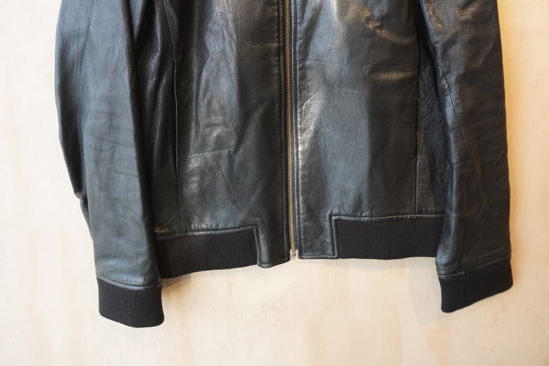 염소가죽 레더블루종자켓 GoatLeather 상품이미지4