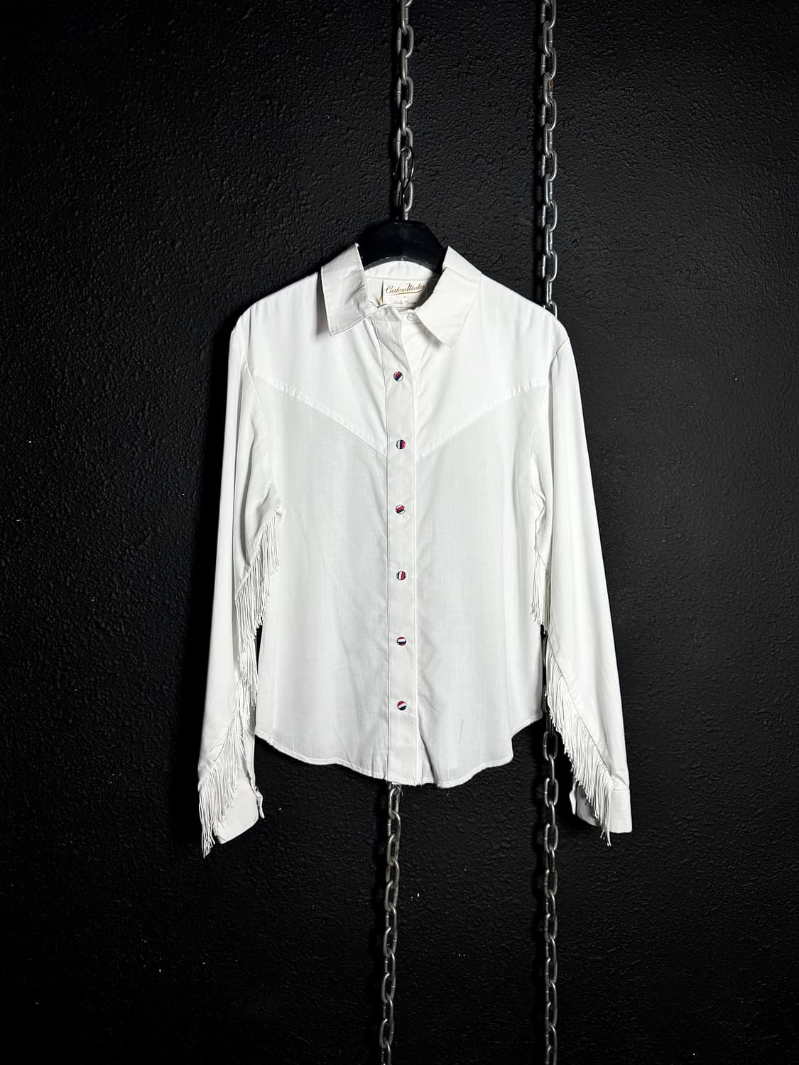 Custom Made by Linda Powers – White Frin 상품이미지1