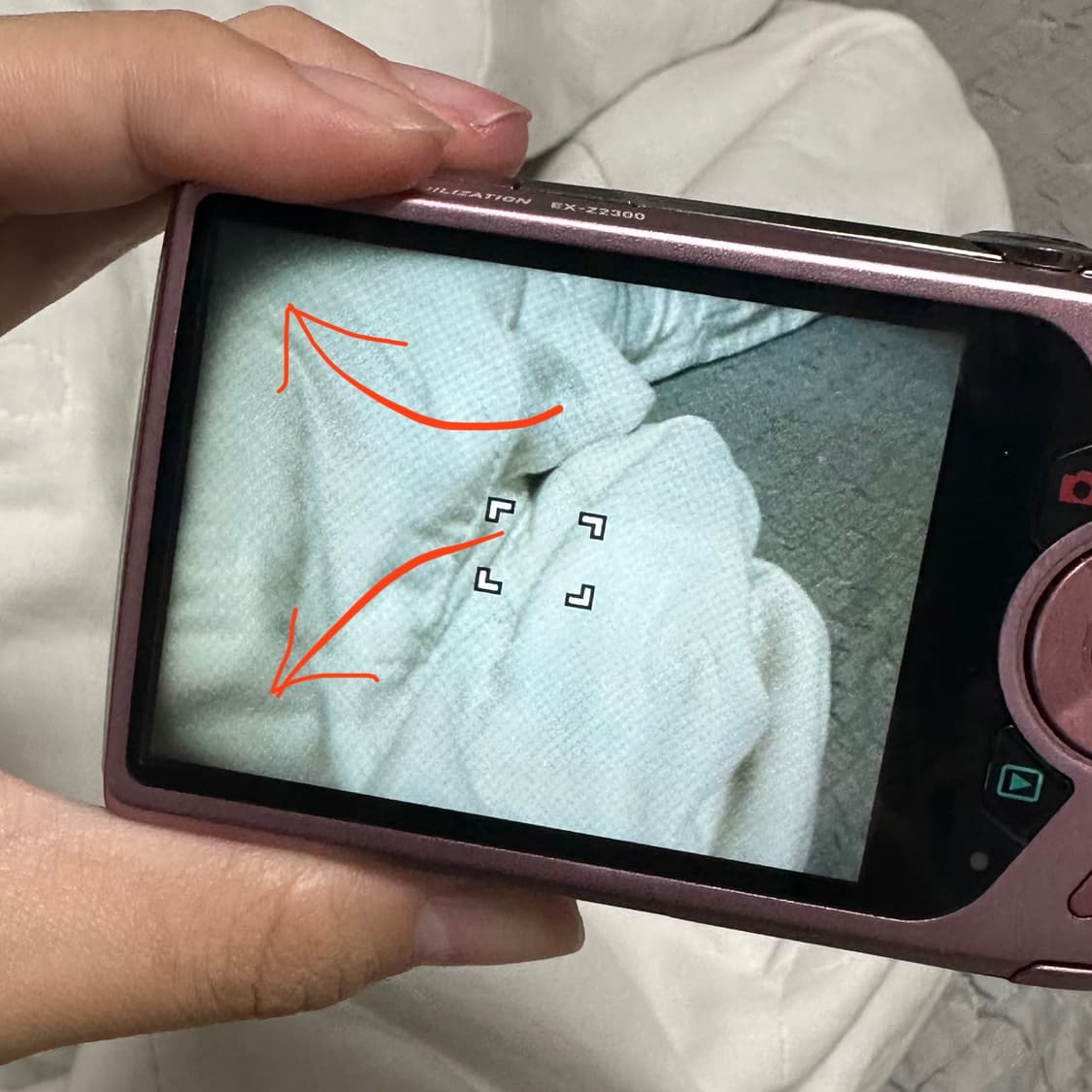 카시오 엑슬림 ex-z2300 아일릿 모카 빈티지 디카 디지털카메라 상품이미지6