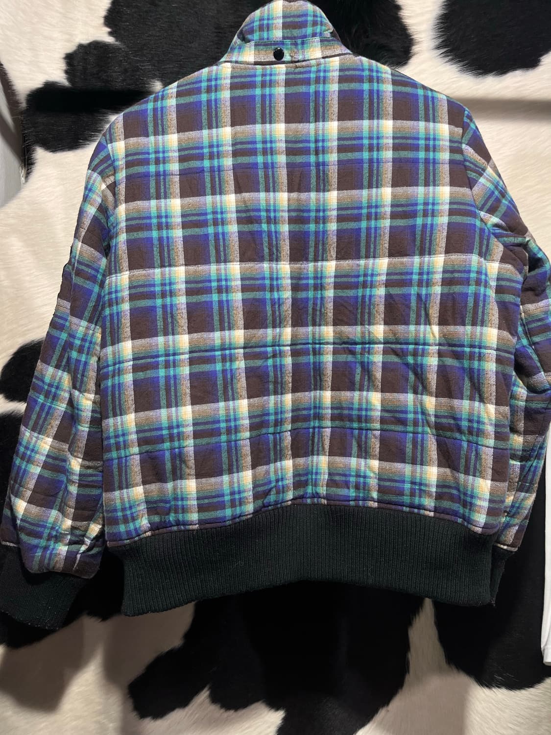 체크 투웨이 패딩 상품이미지7