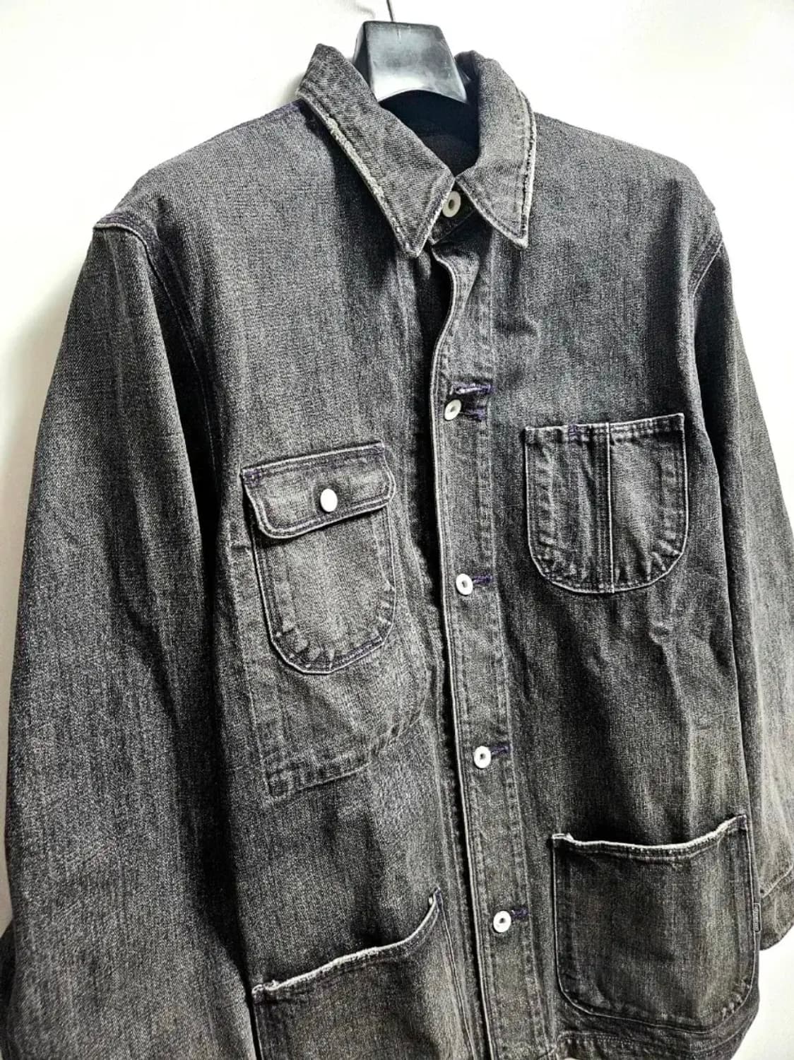 03aw 네이버후드 데님 오버롤 자켓 상품이미지3