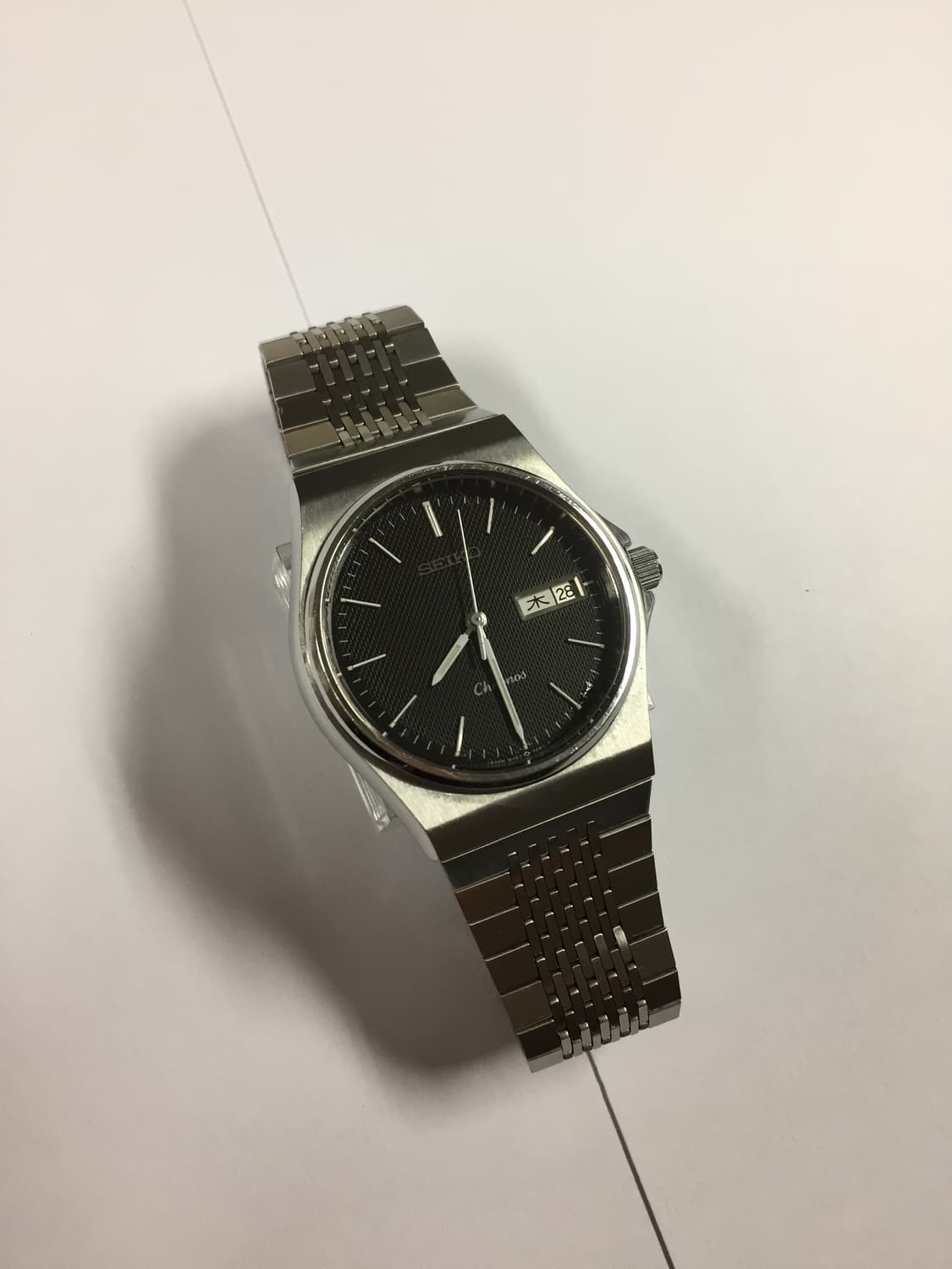 80s seiko chronos quatz day-date 상품이미지6