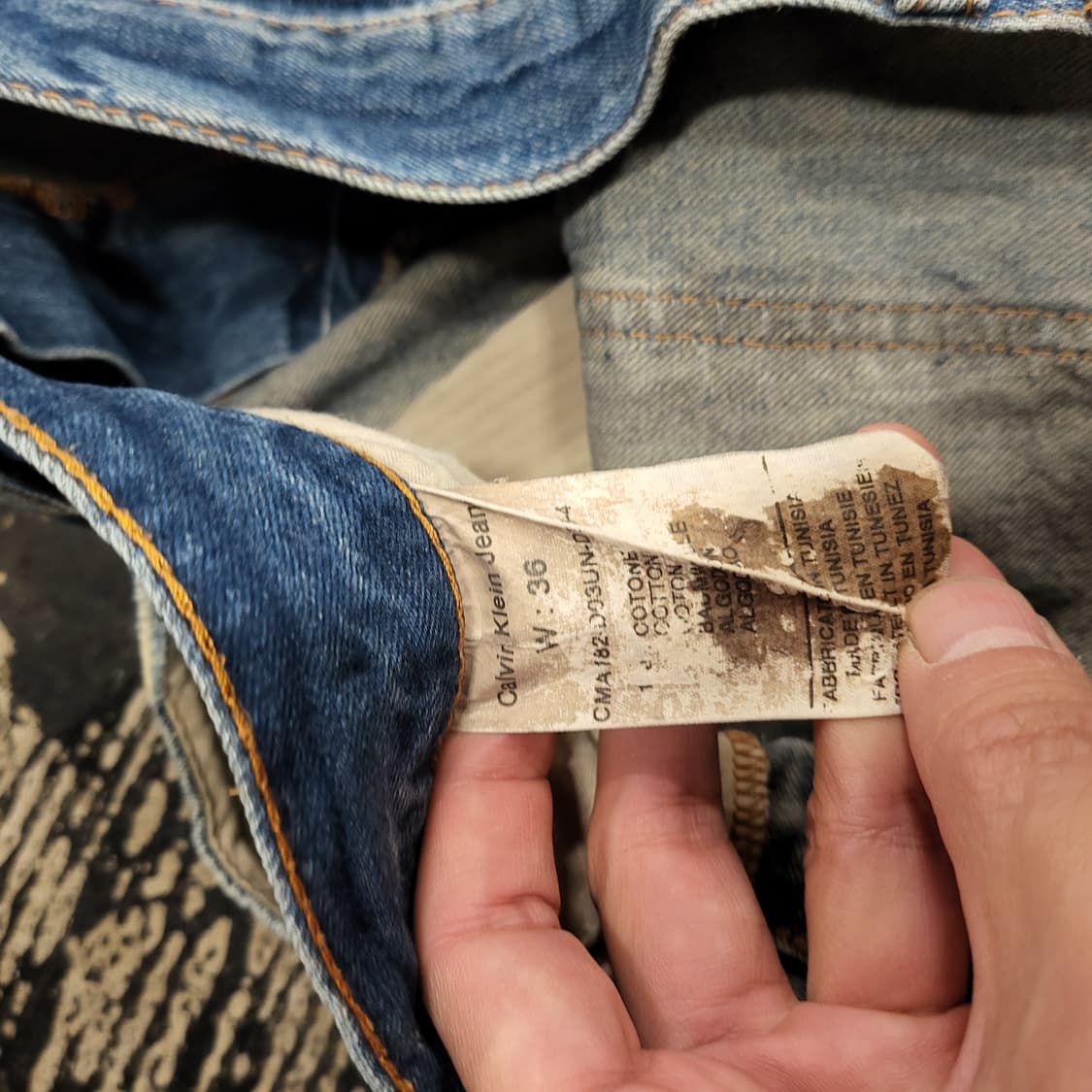 켈빈클라인 청바지 (37) 상품이미지9