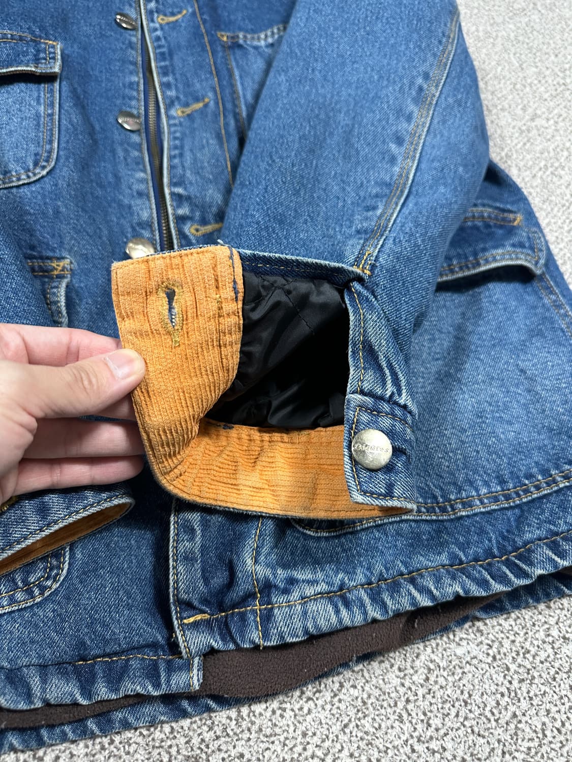 디키즈 데님워크자켓 덩가리자켓 L 상품이미지10