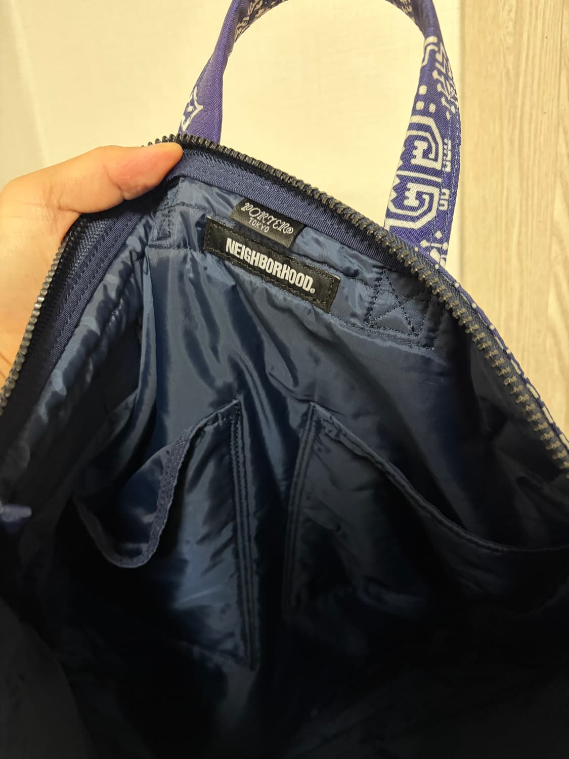 네이버후드x포터 토트백 F 상품이미지7