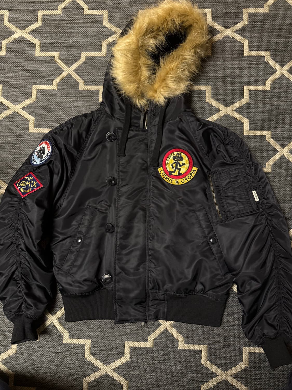 팀코믹스 후디드 점퍼 S 상품이미지1