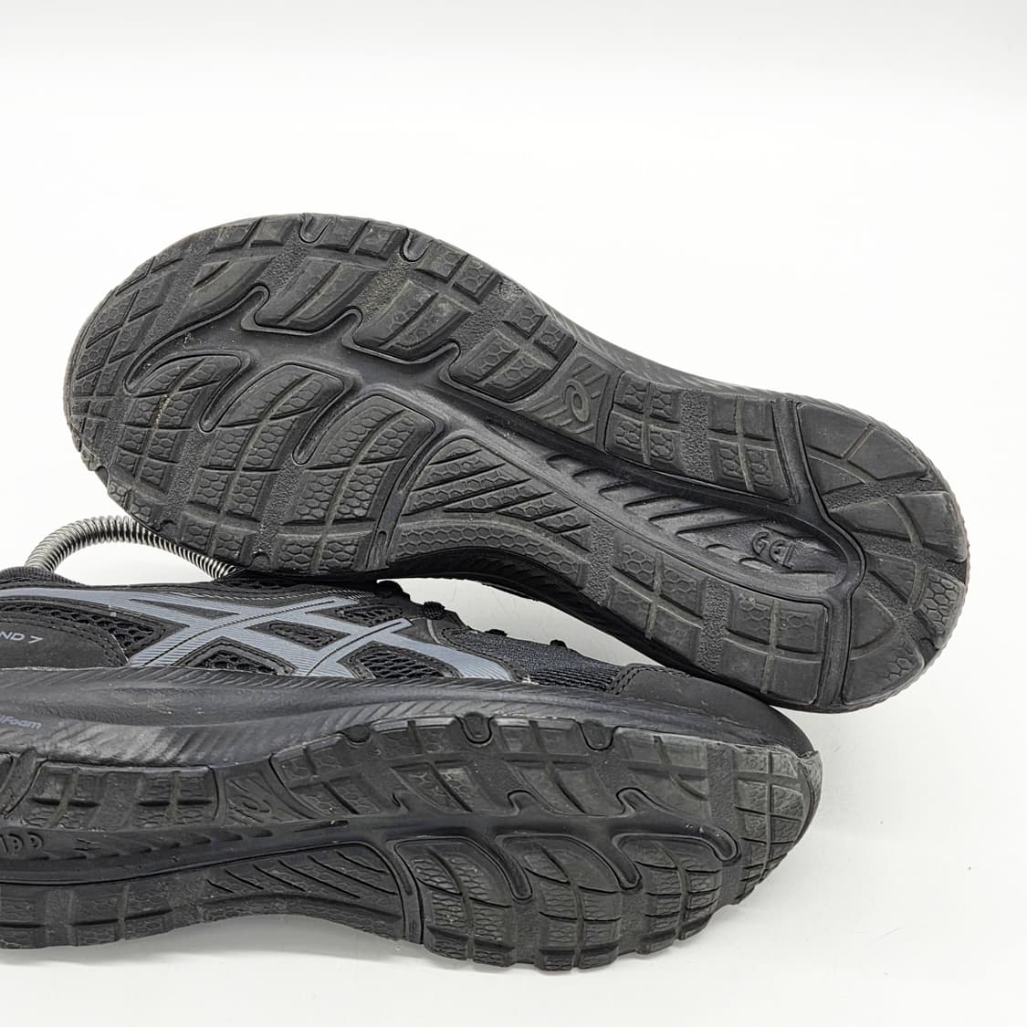 아식스 우먼스 젤 컨텐드 7 블랙 캐리어 그레이 (250 wide) 상품이미지3