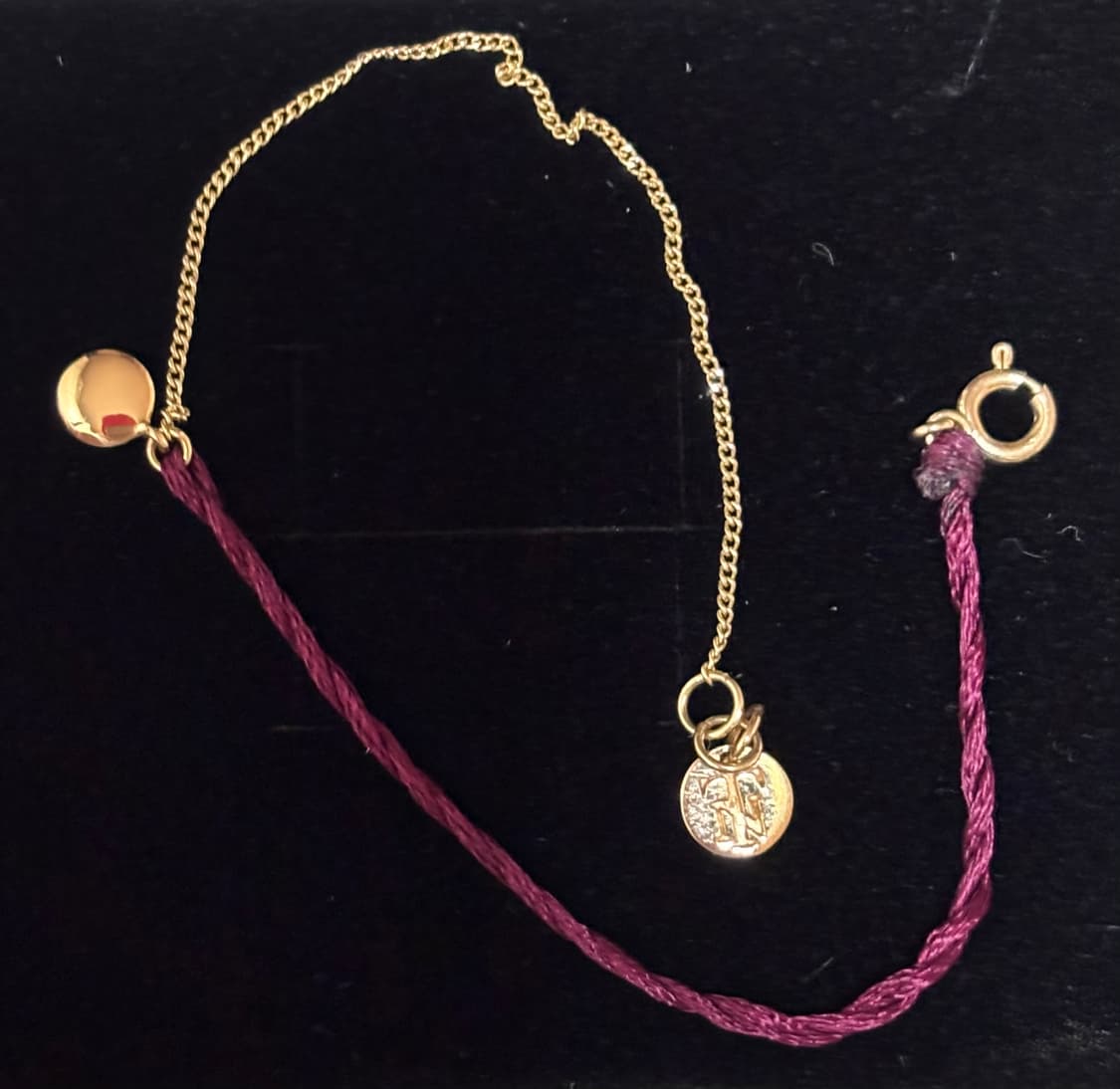 타니바이미네타니 14k 실크팔찌 상품이미지1