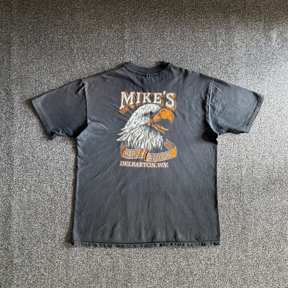 80s 빈티지 할리데이비슨 반팔 티셔츠 상품이미지4