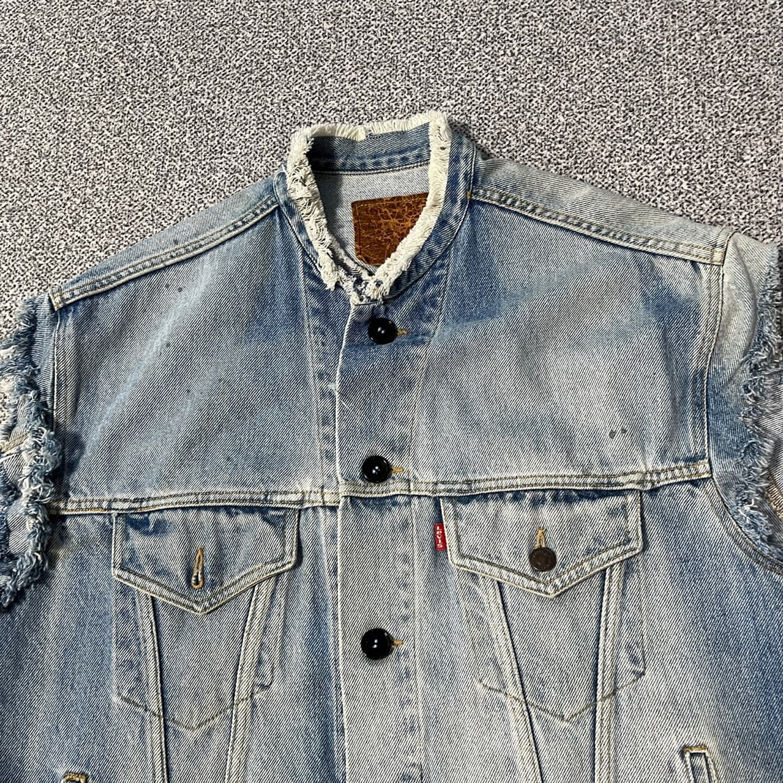 리바이스 데님 조끼 자켓 상품이미지2