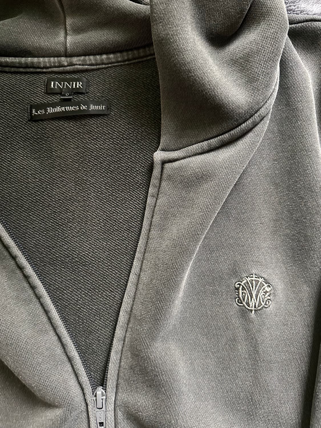 이니어 헤비웨이트 후드집업 상품이미지3