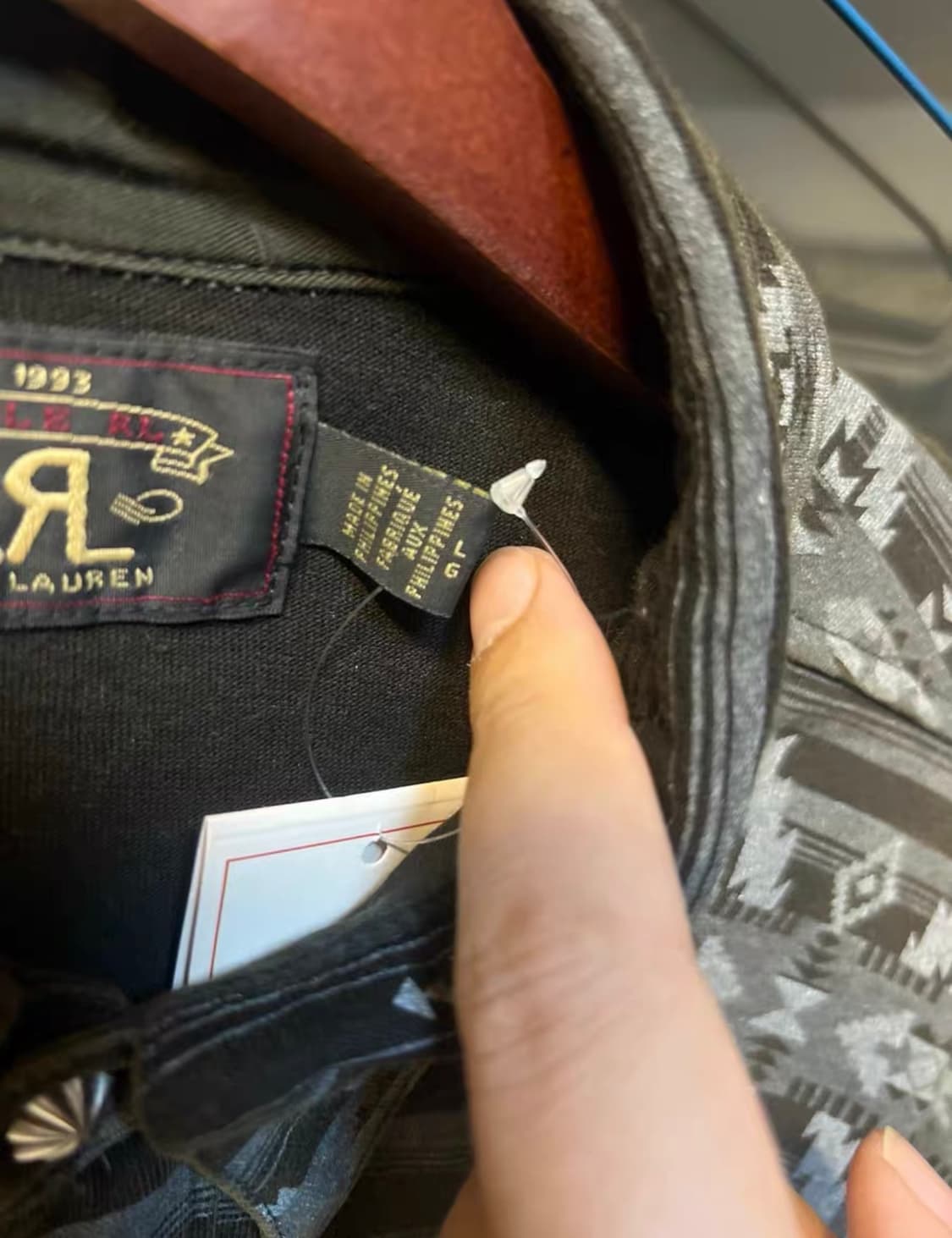 rrl 웨스턴셔츠 L 상품이미지5