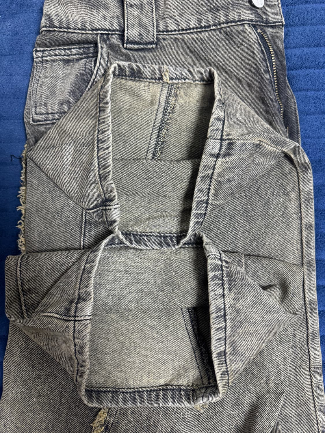 엑스톤즈 XP244 피레아 인시전 데님 바지 상품이미지6