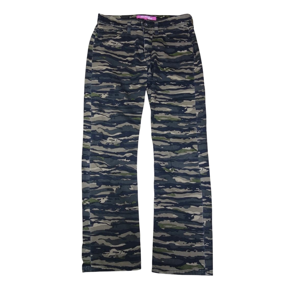 •꼼데가르송x준야와타나베 타이거 카모 데님 진 상품이미지2