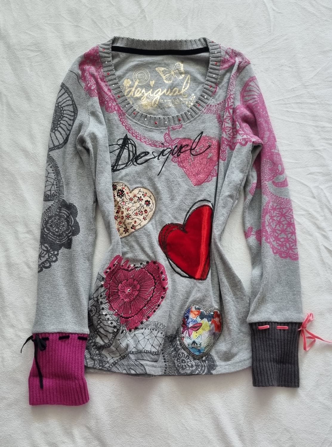 빈티지 모리걸 하구미 오리엔탈 갸루 티셔츠 상품이미지1