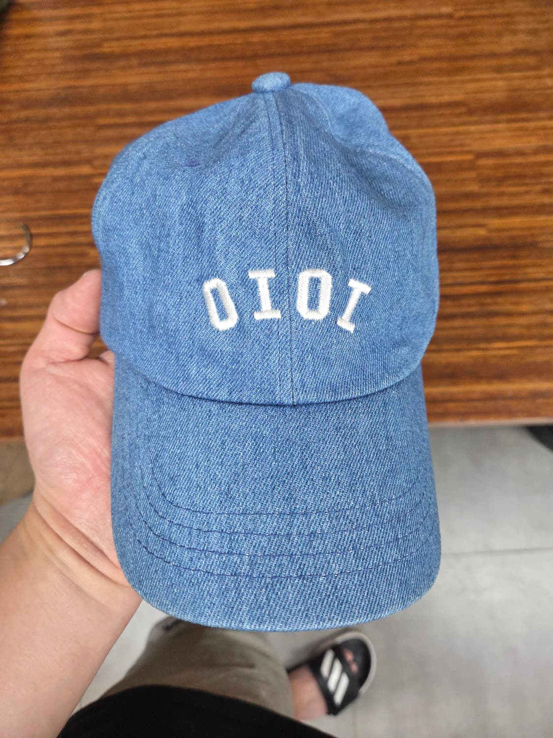 Oioi 데님모자 프리 상품이미지1