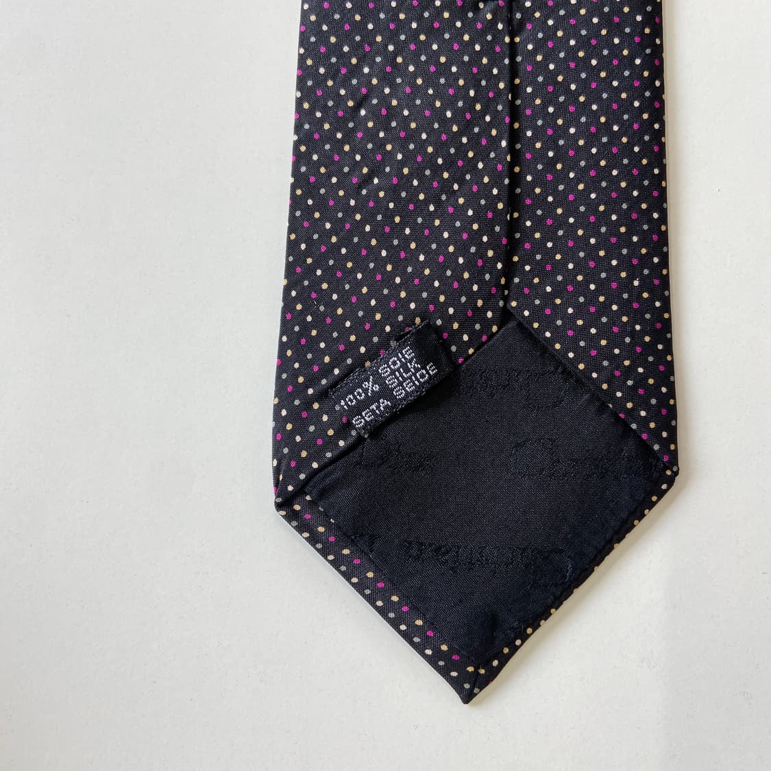 택달린 미사용품 크리스찬 디올(Dior) 명품 정품 넥타이7.8cm 상품이미지6