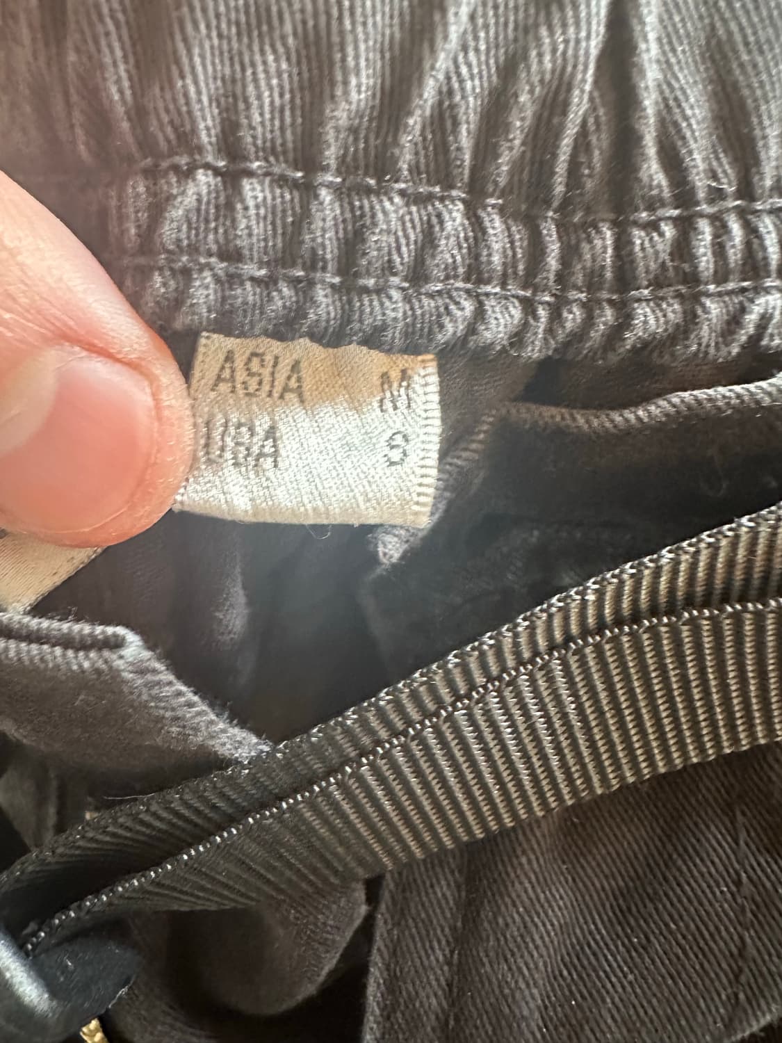 그라미치 팬츠 블랙 m 상품이미지3