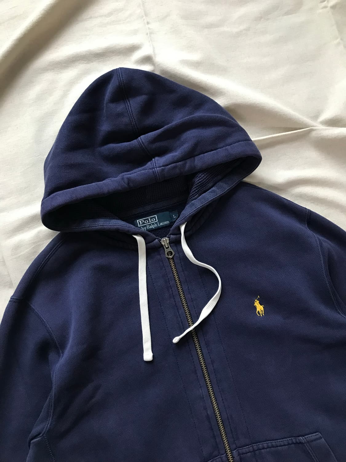 폴로 랄프로렌 포니로고 써멀 헤비 후드집업 네이비 상품이미지6