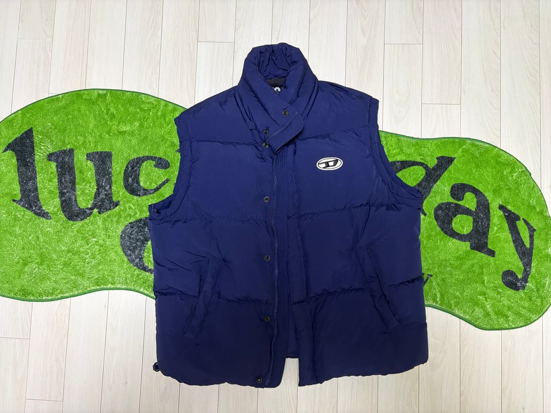 디젤 패딩베스트(navy) 상품이미지1